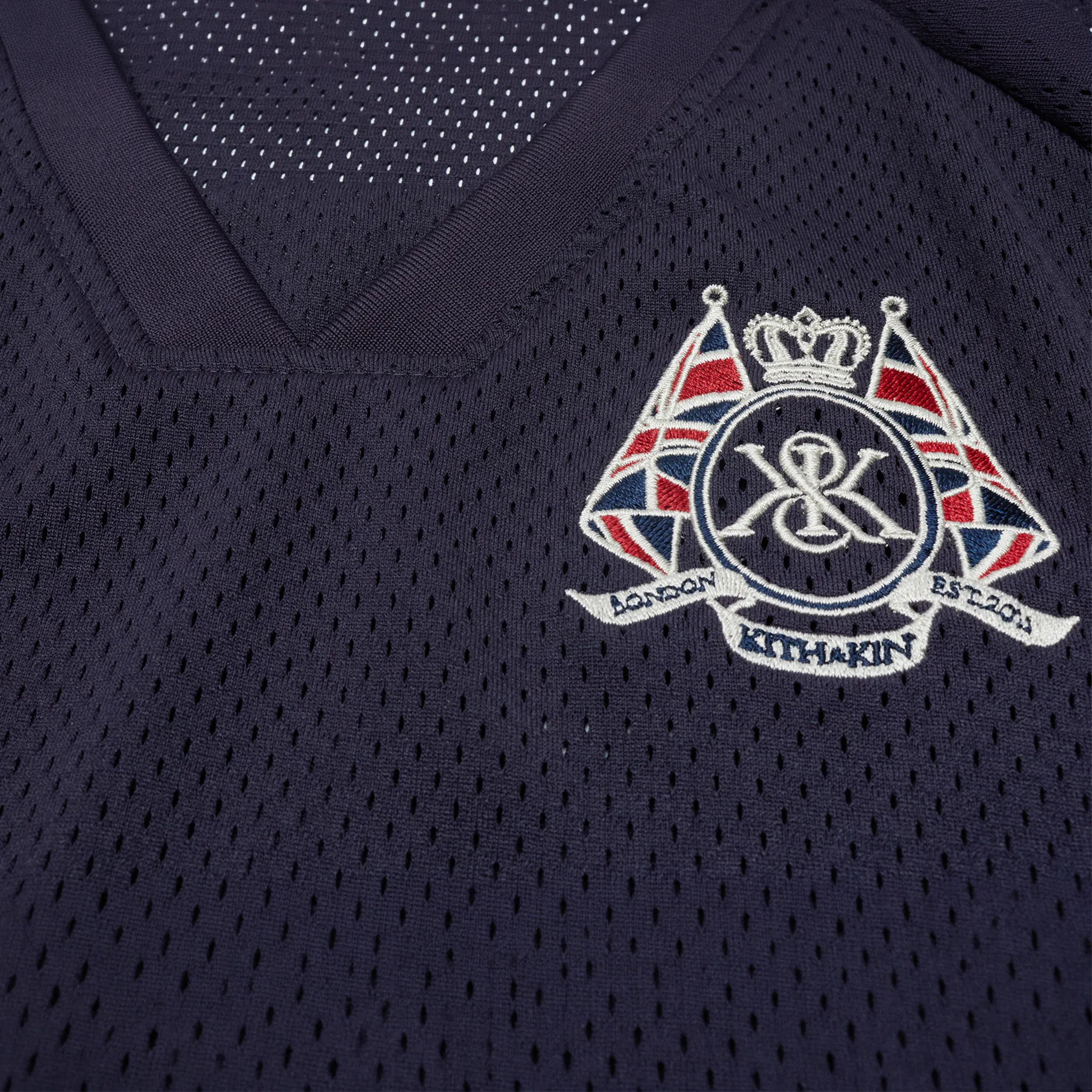 Detailed View of Kith London Mesh Nocturnal Jersey KHM035162-413